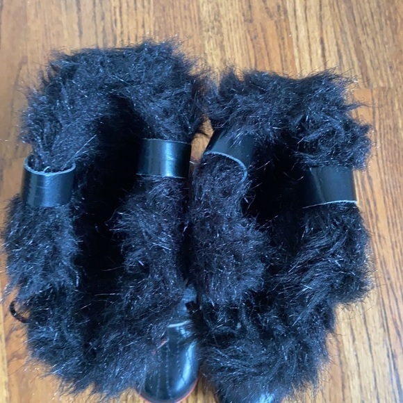 SOREL Tofino Cate BLACK CANVAS Waterproof BOOTS Womens US 7  Sorel Tofino Cate black waterproof boots size 7